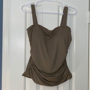 Boston proper by Carmen Marc Valvo Tankini Swim Top